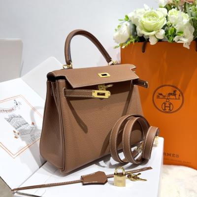 wholesale quality hermes kelly 25 togo retourn gold ghw